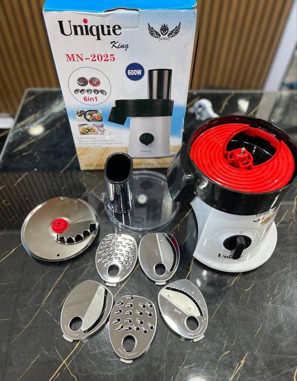 سالاد ساز برقی Unique تیغه 6 مدل MN-2025